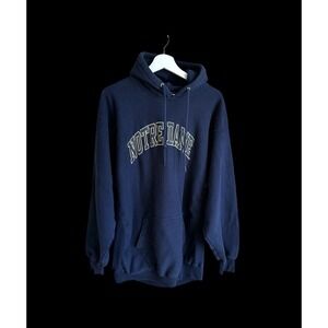 Vintage Notre Dame Fighting Irish Steve & Barry Hoodie XL Pullover Sweatshirt